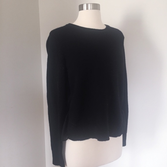 CLUB MONACO Linzy Sweater, Black, S/P - Picture 2 of 5